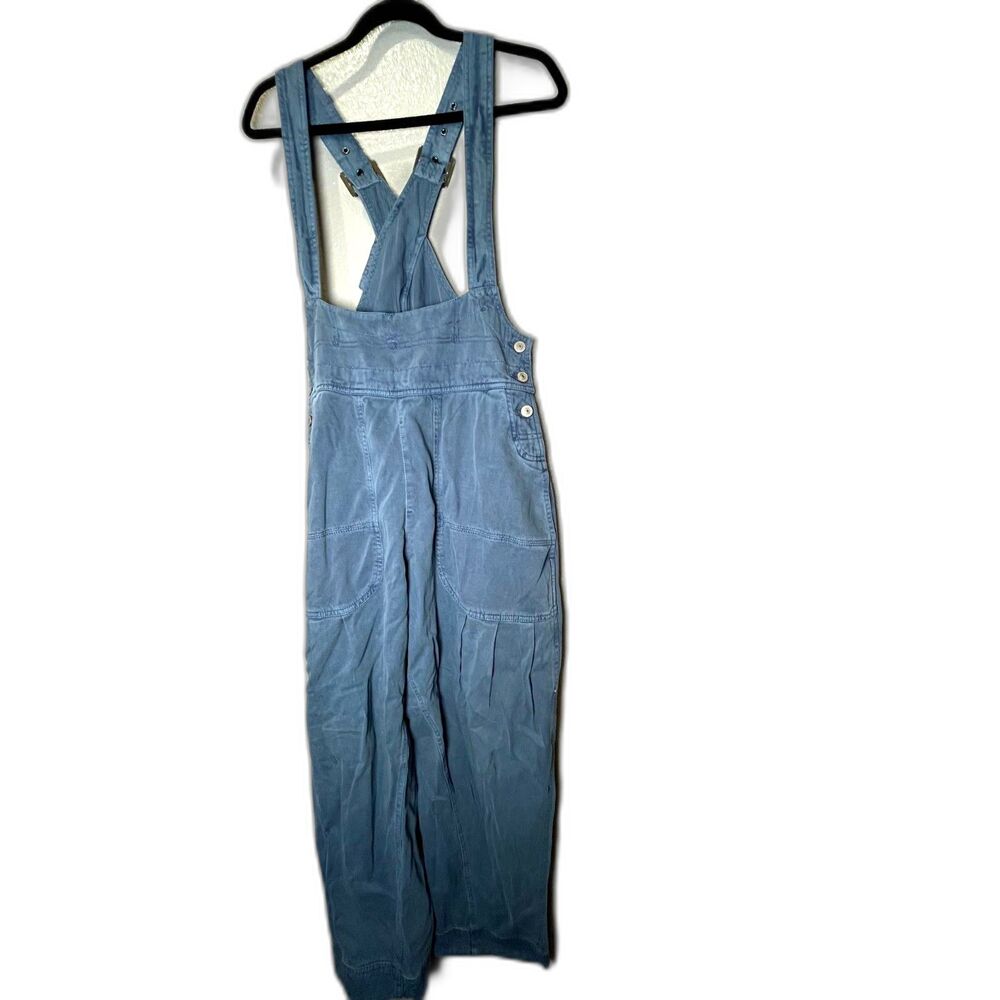 Free People We The Free Felix Tapered Overalls Blue Size XS NWOT $148 retail - Picture 6 of 10